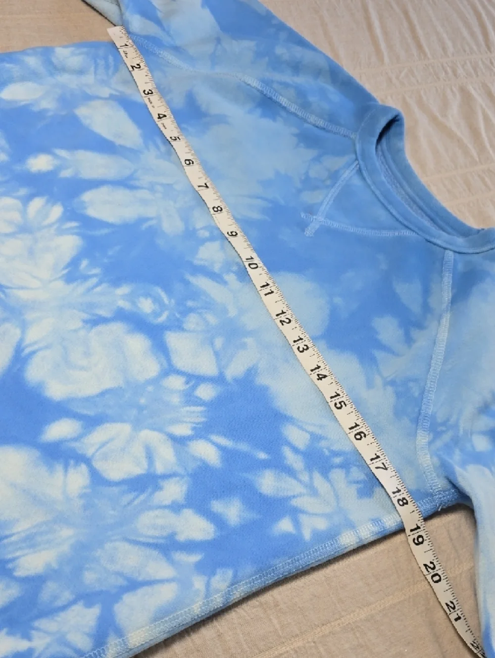 GAP Kids Blue & White Tie-Dye Sweatshirt Size XL (12)